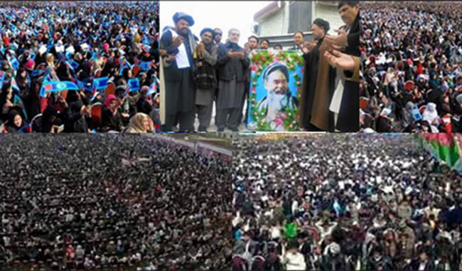 Tens of Thousands Pay Tribute to Mazari